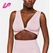 Cover up in style with our backless halter sports bra. Designed for comfort and support, it's a must-have for any workout wardrobe. Shop now and stay ahead of the trend.